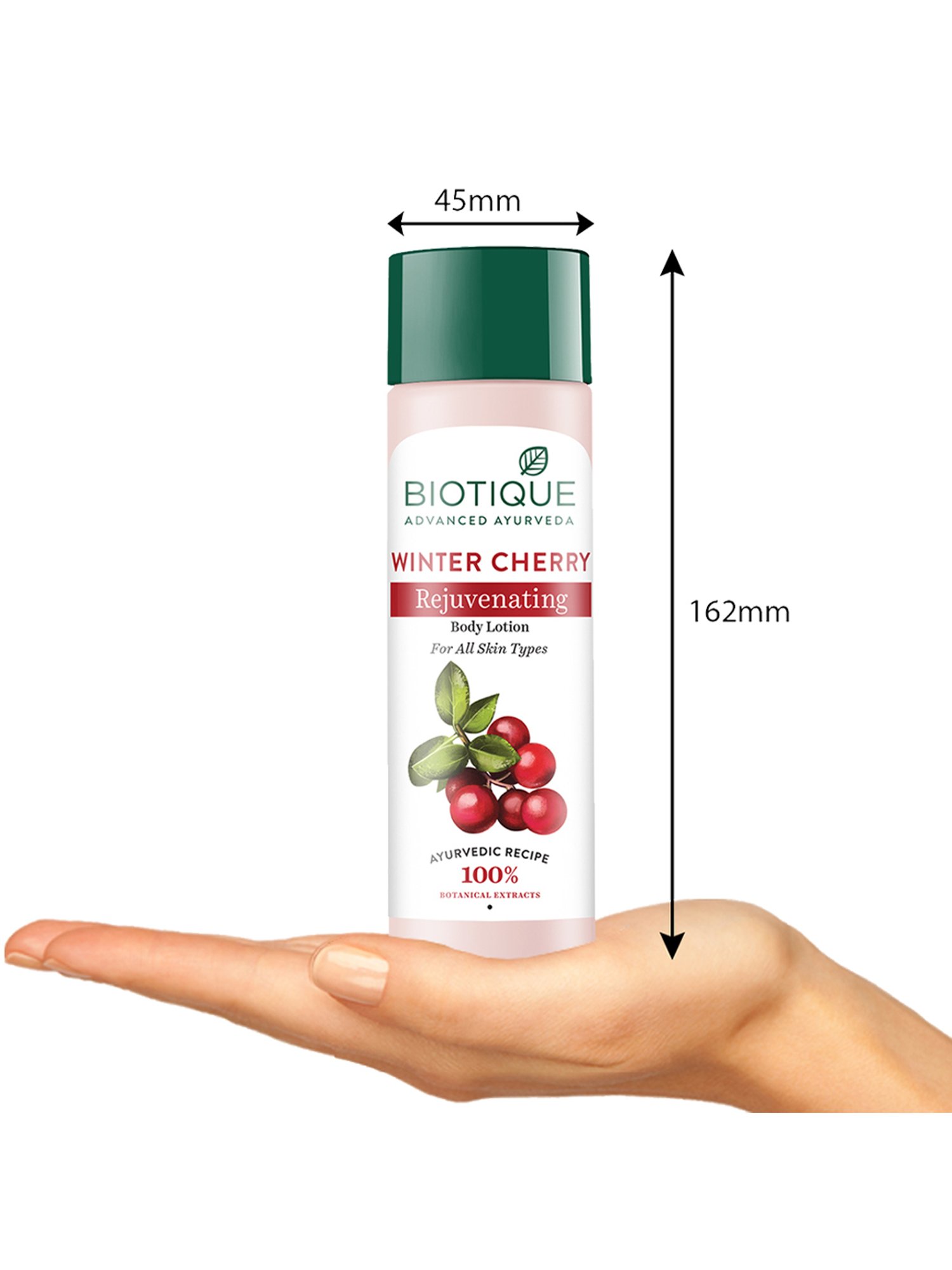 Biotique Winter Cherry Rejuvenating Body Lotion - 190 ml