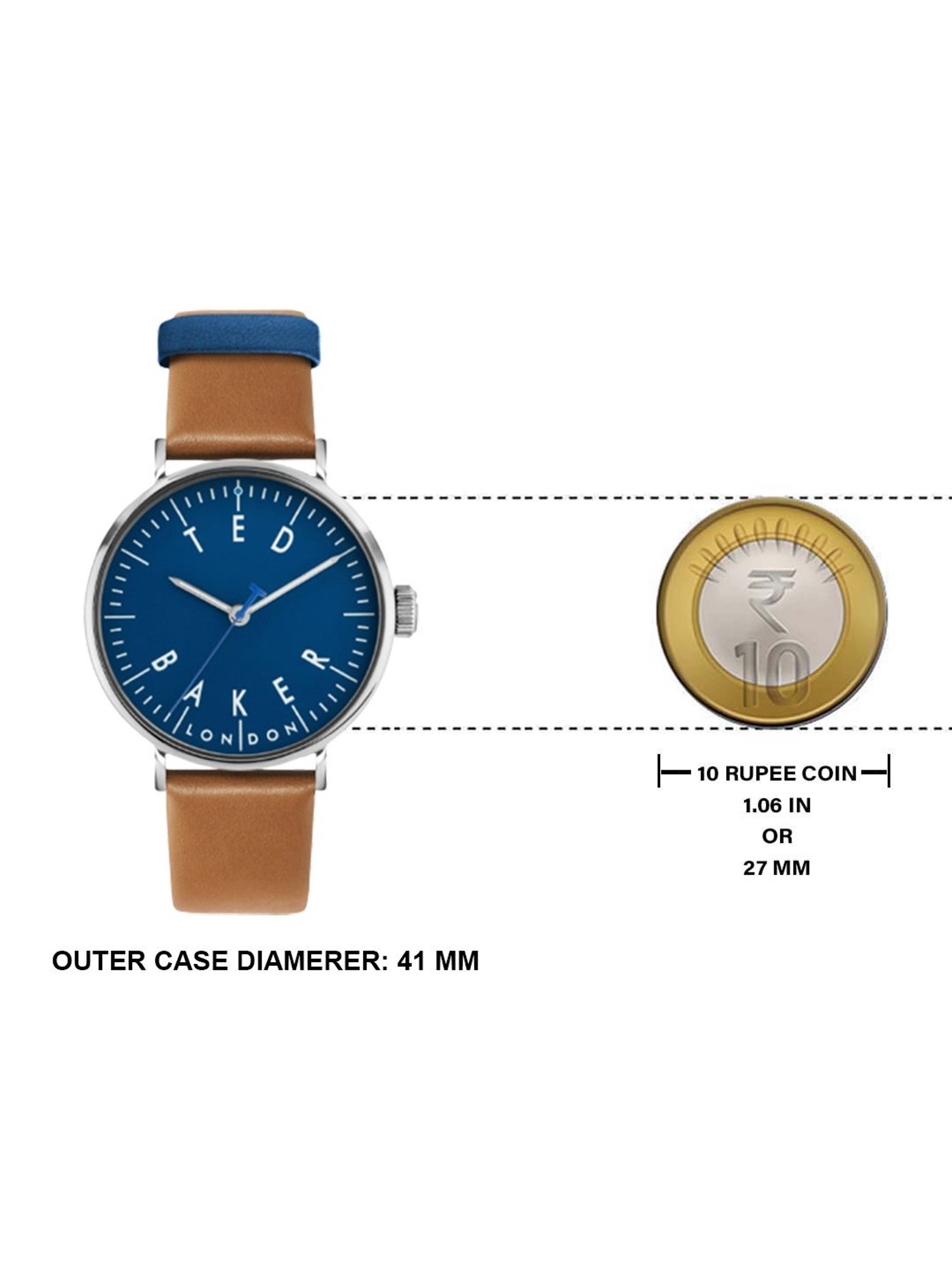 TED BAKER BKPDPS3019I Urban Analog Watch for Men