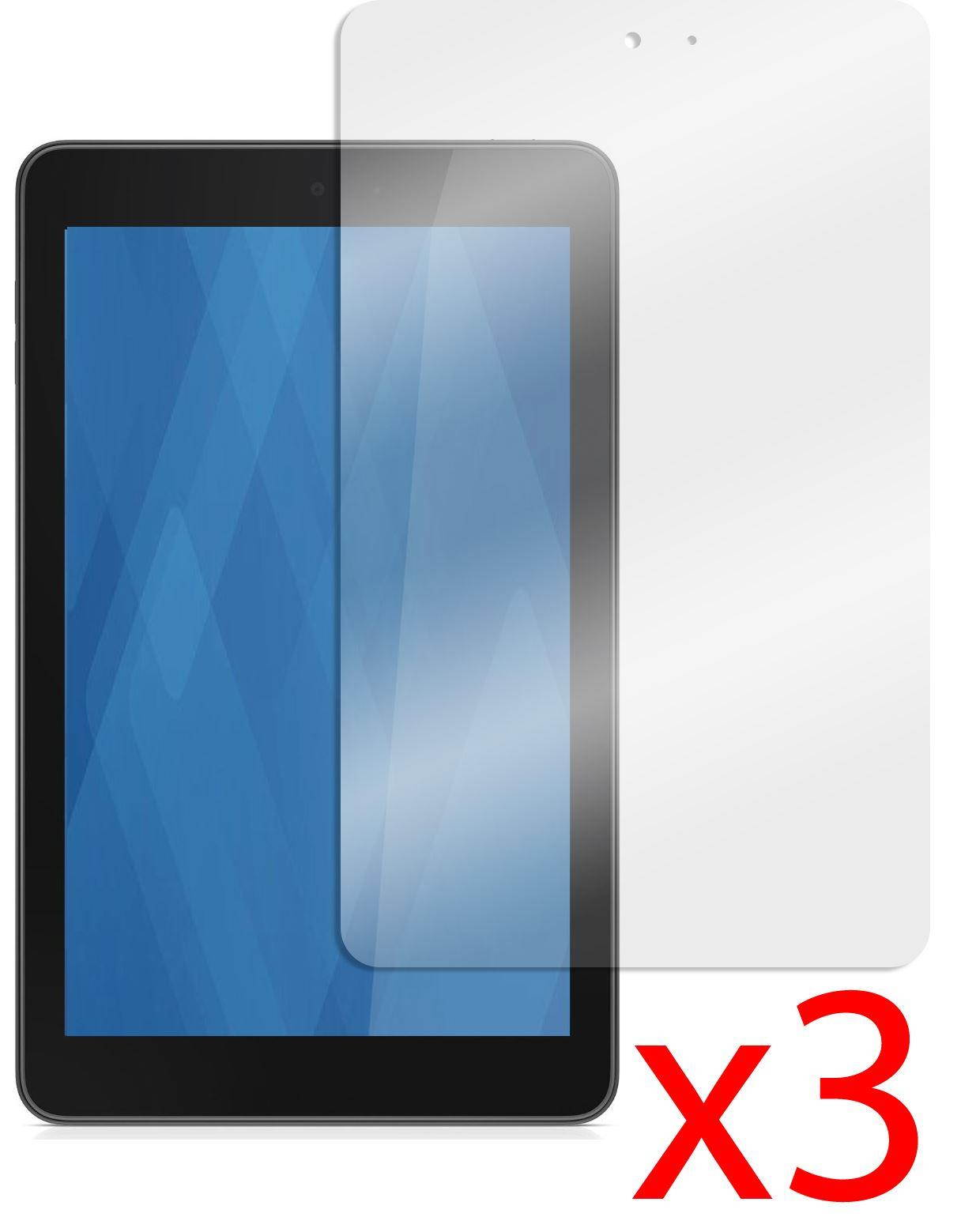 Hellfire Trading 3x Dell Venue 8 8" LCD Screen Protector Cover Guard