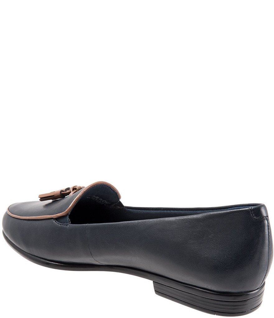 Jack Rogers Blair Pointed Toe Bow Leather Flats