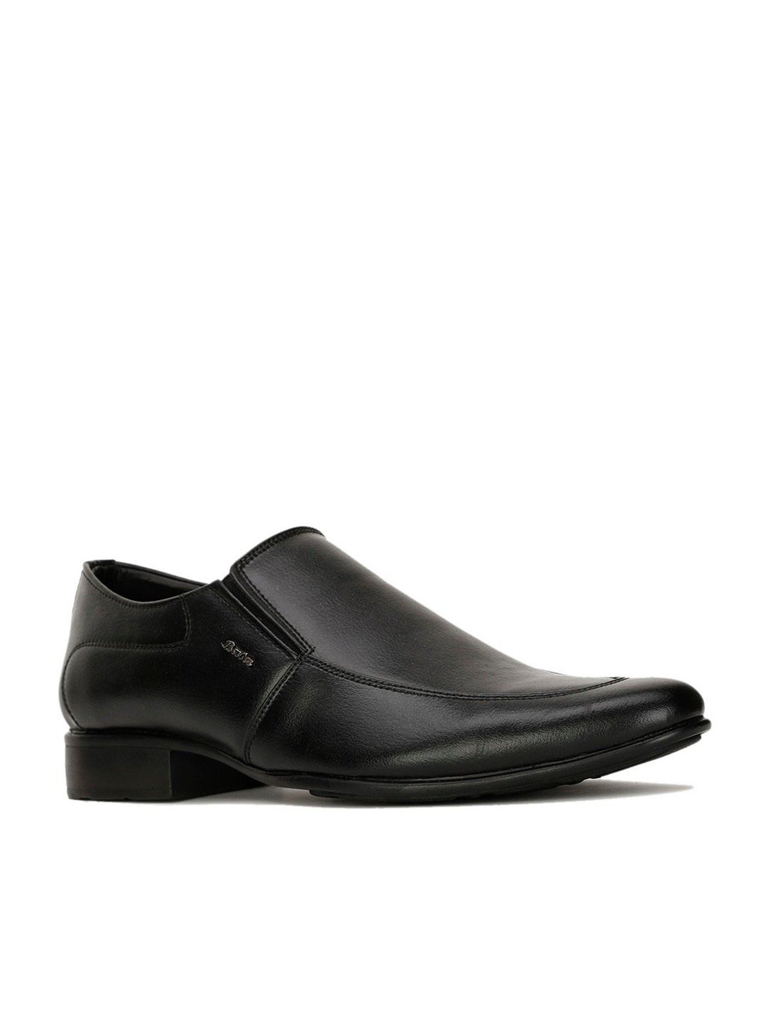 Bata Men's SHARK E Black Loafers
