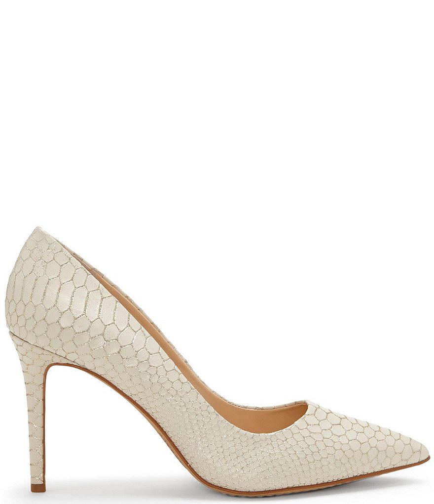 Vince Camuto Savilla Snake Embossed Design Dress Pumps