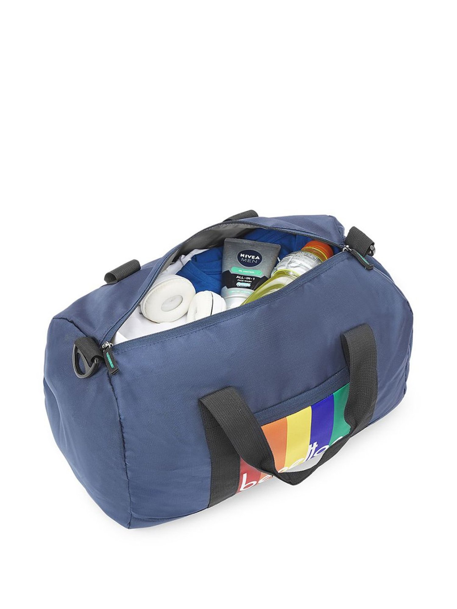 United Colors of Benetton Billiard Navy Large Gym Bag