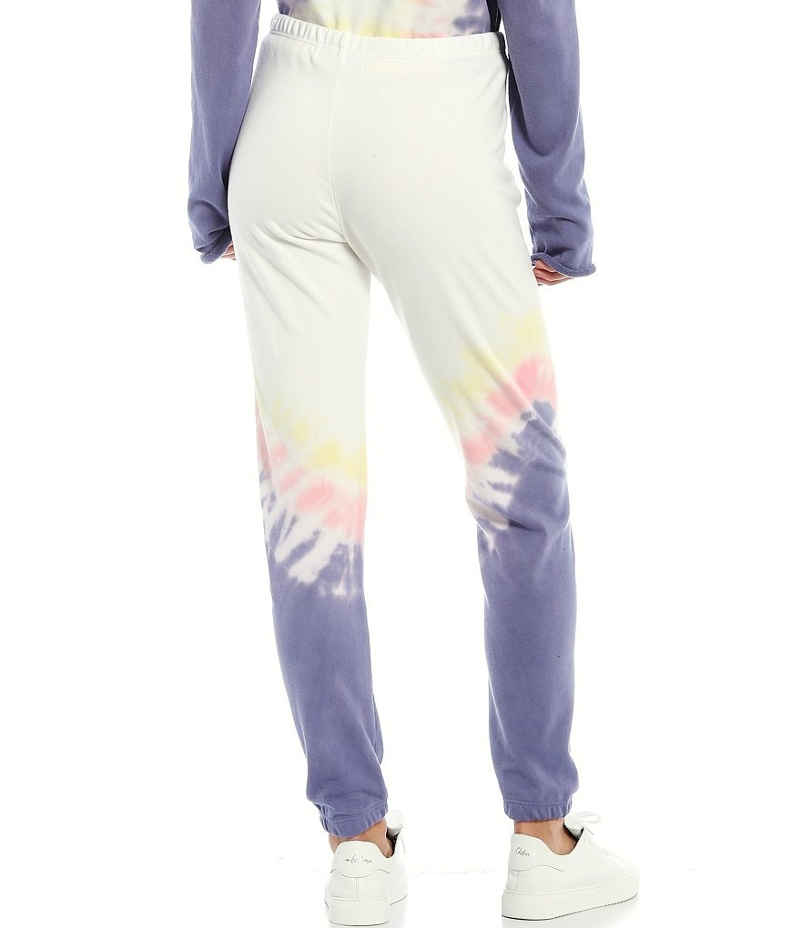 WILDFOX Edelweiss Knox Tie Dye Coordinating Pull-On Joggers