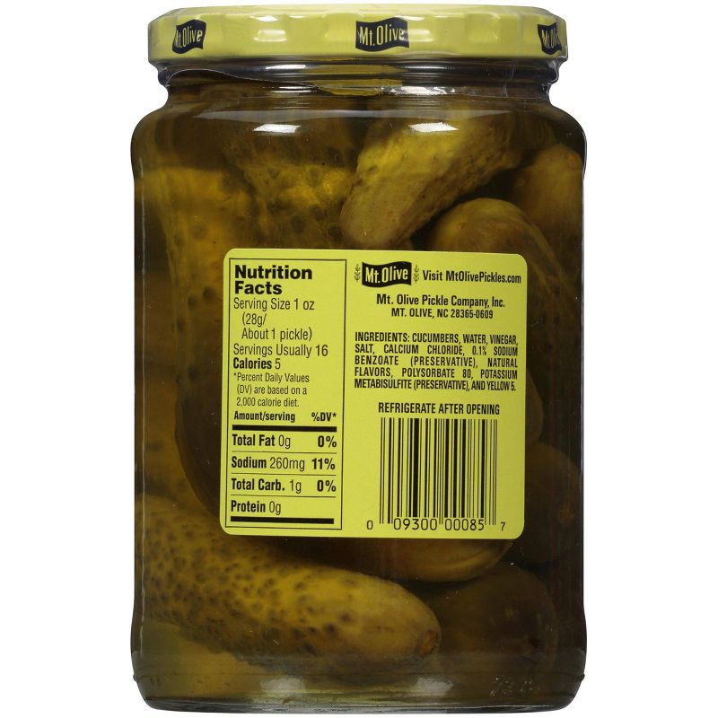 Mt. Olive Kosher Baby Dill Pickles - 32oz