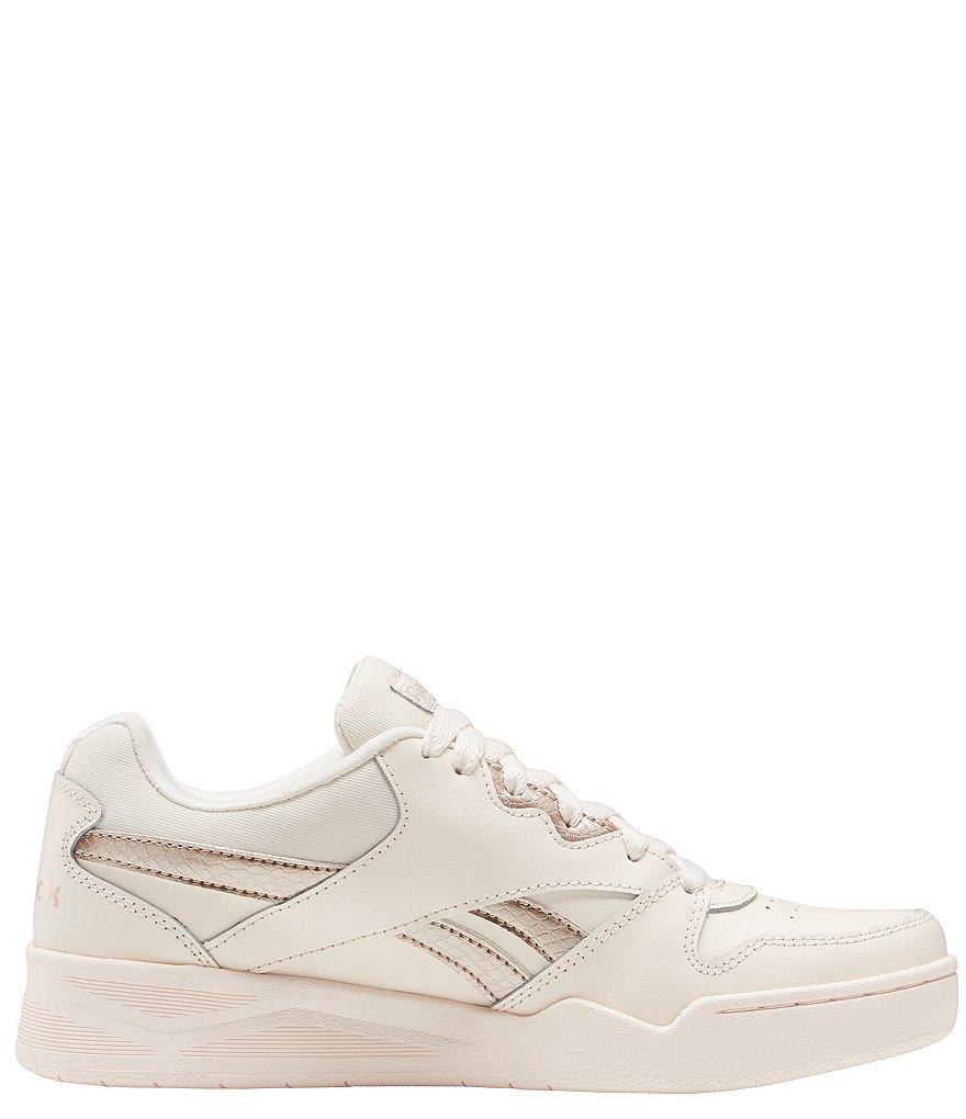 Reebok Women's Royal BB4500 Low 2 Metallic Detail Basketball Sneakers