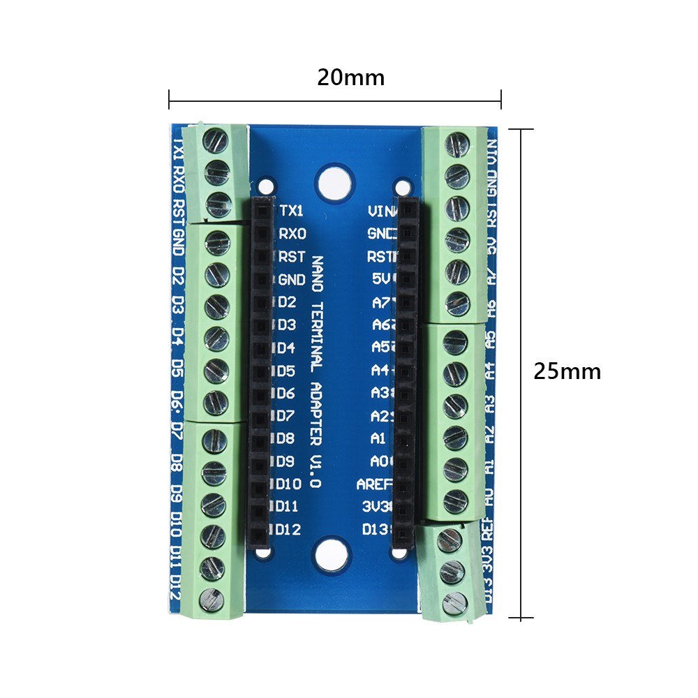 Nano 3.0 Expansion Board Adapter Board For Arduino Nano 3.0 V3.0 AVR ATMEGA328P ATMEGA328P-AU Module