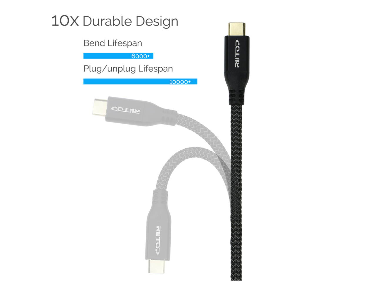 USB C to DisplayPort Adapter 4K@60Hz, USB Type C to Display Port Female, Compatible with MacBook Pro 2019 2018,iPad Pro, Surface Book, Dell XPS, Samsung Galaxy S10 Note 10 9 More