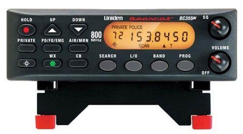 BC355N - Uniden 800MHz Mobile Police Scanner Narrowband Compatible
