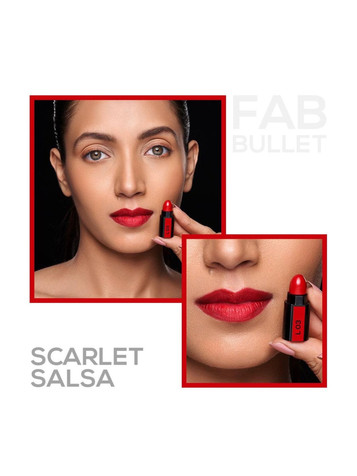 Renee Fab Bullet L 03 Scarlet Salsa - 1.5 gm