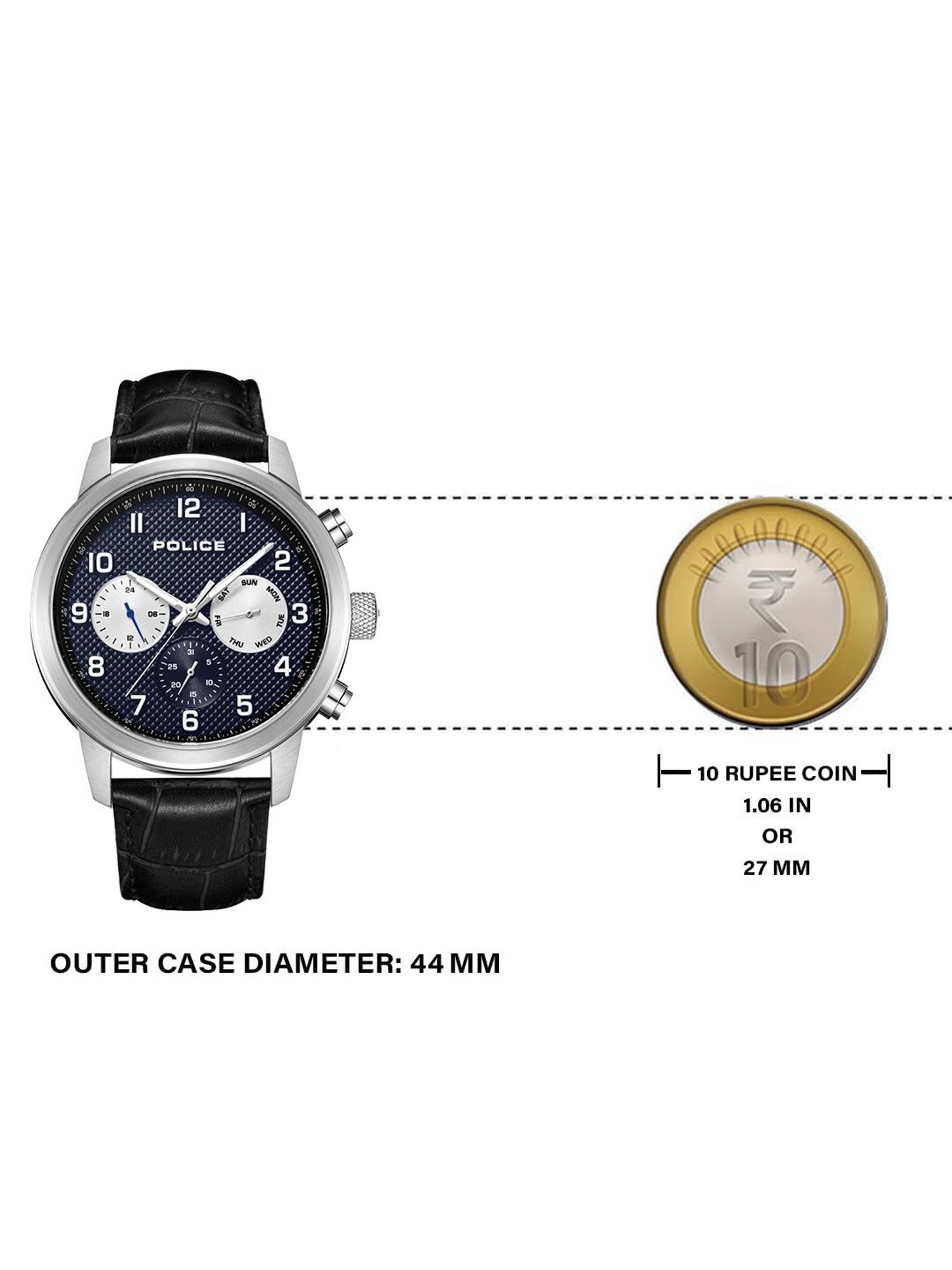 Police PLPEWJK2228202 FW22 Analog Watch for Men