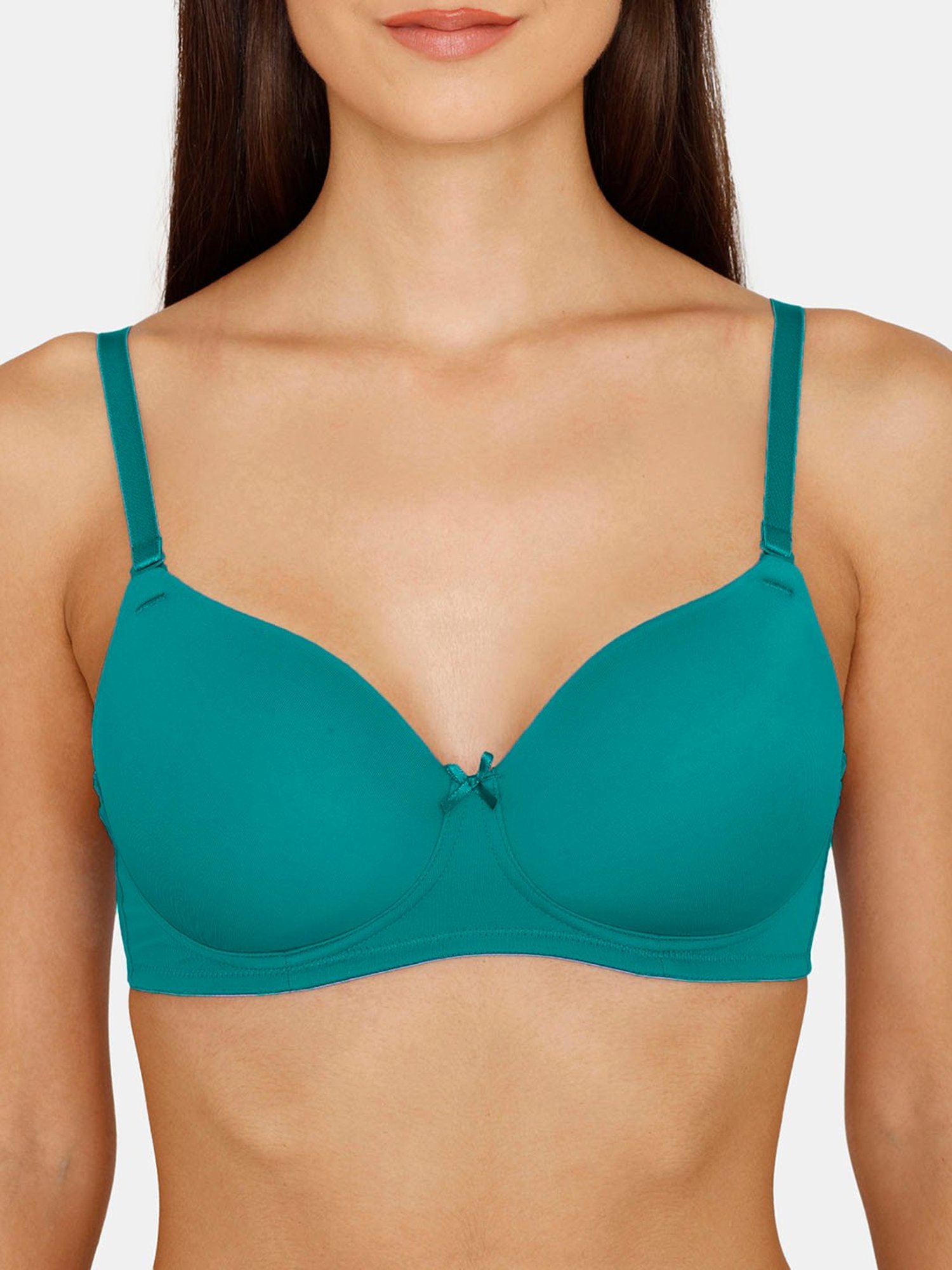 Zivame Blue Half Coverage T-Shirt Bra
