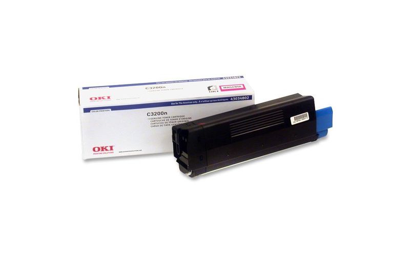 Oki Toner Cartridge - LED - 1500 Pages - Magenta - 1 Each