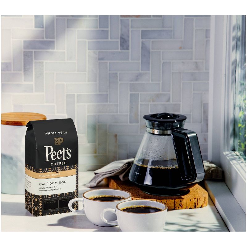 Peet's Café Domingo Medium Roast Whole Bean Coffee - 12oz