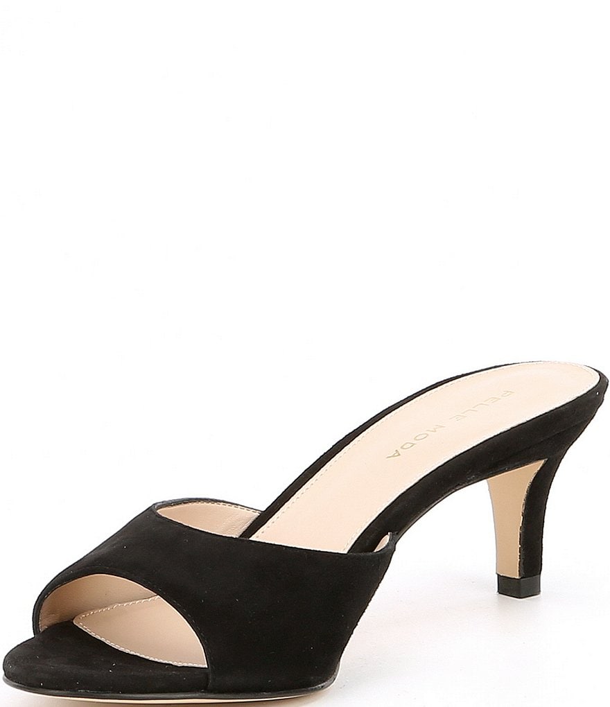 Pelle Moda Bex Suede Dress Mules