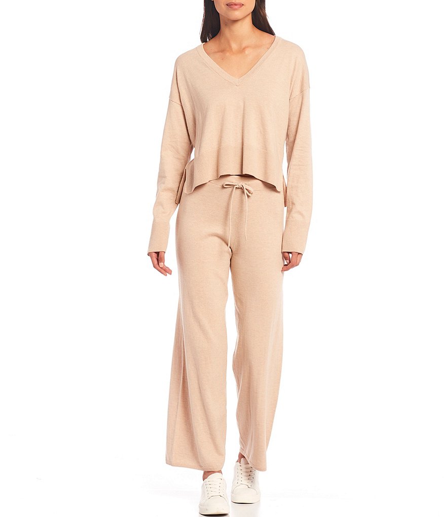 Sanctuary Essential Knitwear Coordinating Drawstring Pants