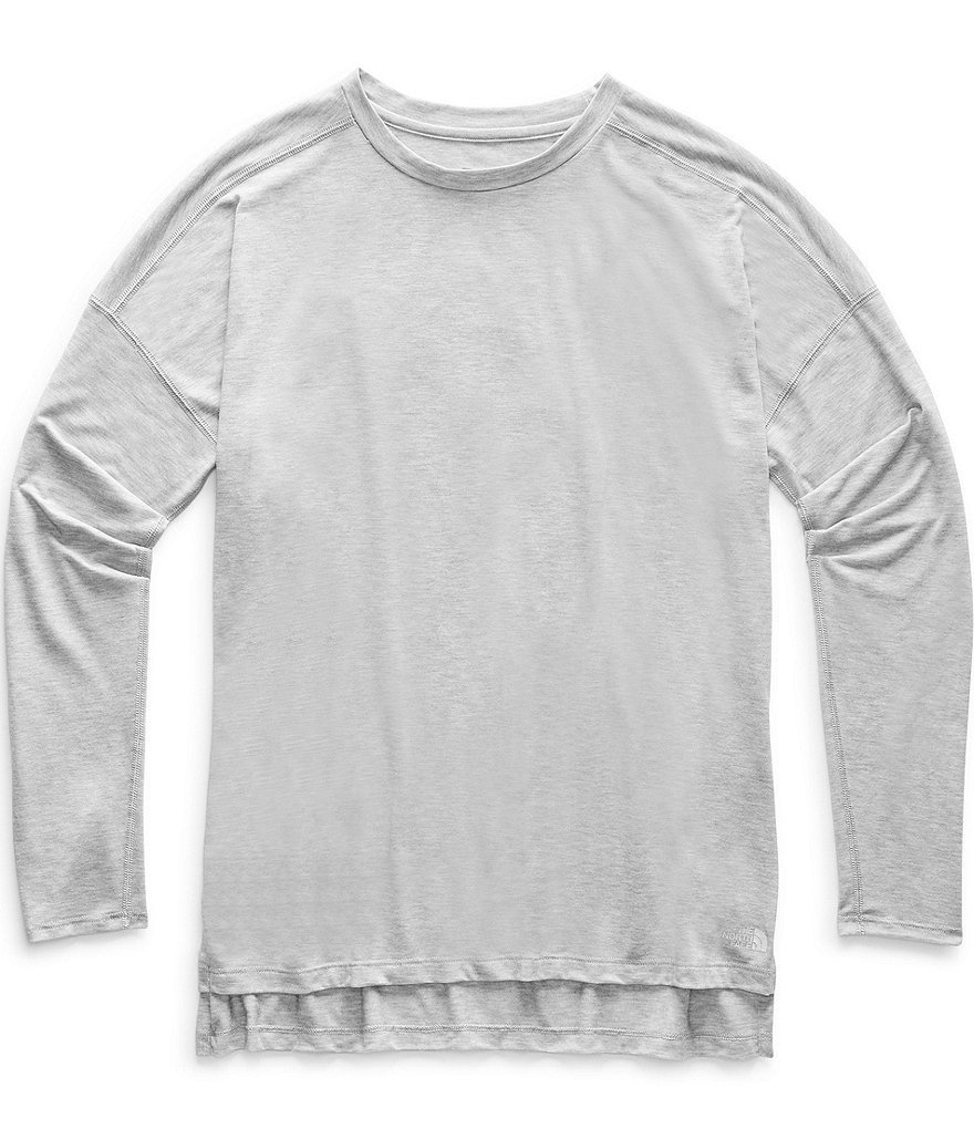 The North Face Long Drop Shoulder Sleeve Hi-Low Workout Tee