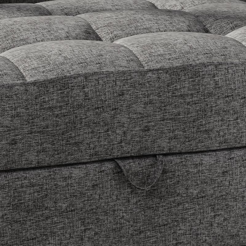 3pc Keswick Sectional Sofa Brown - Abbyson Living