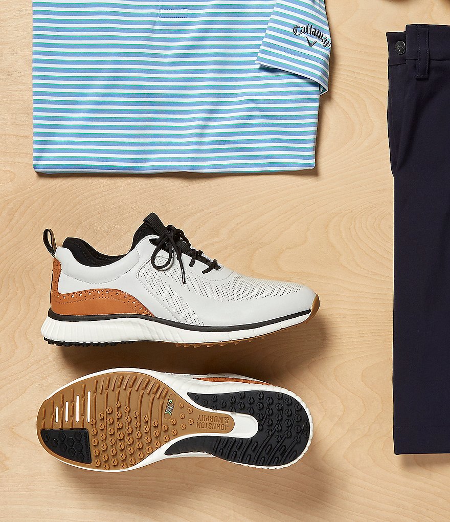 Johnston & Murphy Men's H1-Luxe Hybrid XC4 Waterproof Leather Shoes