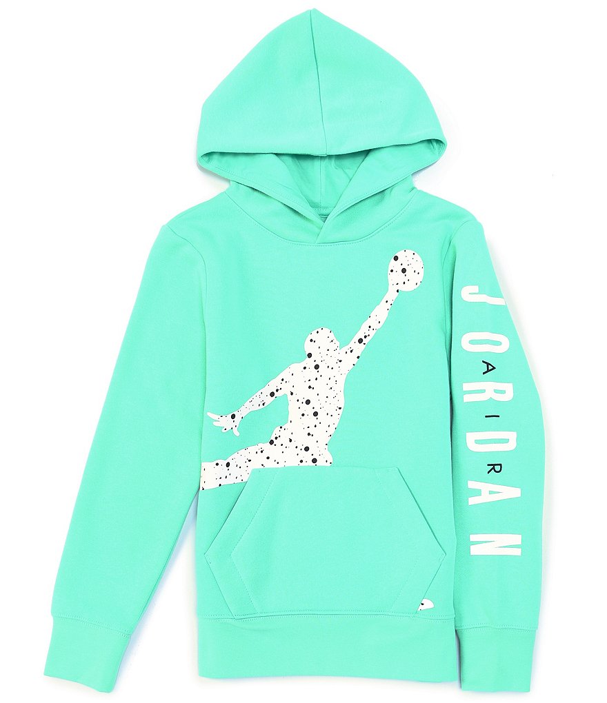 Jordan Big Boys 8-20 Camouflage Essentials Fleece Pullover Hoodie