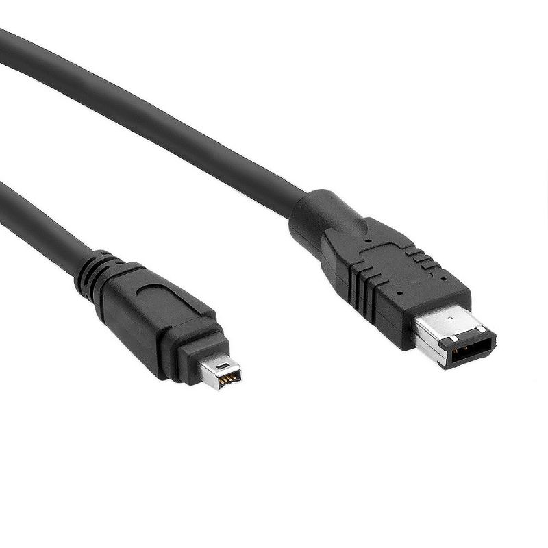 Micro Connectors, Inc. 6 feet Firewire Cable 1394B 9 Pin to 6 Pin (E07-238)