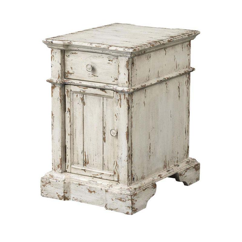 Coast to Coast Olivia One Drawer One Door Chairside Table