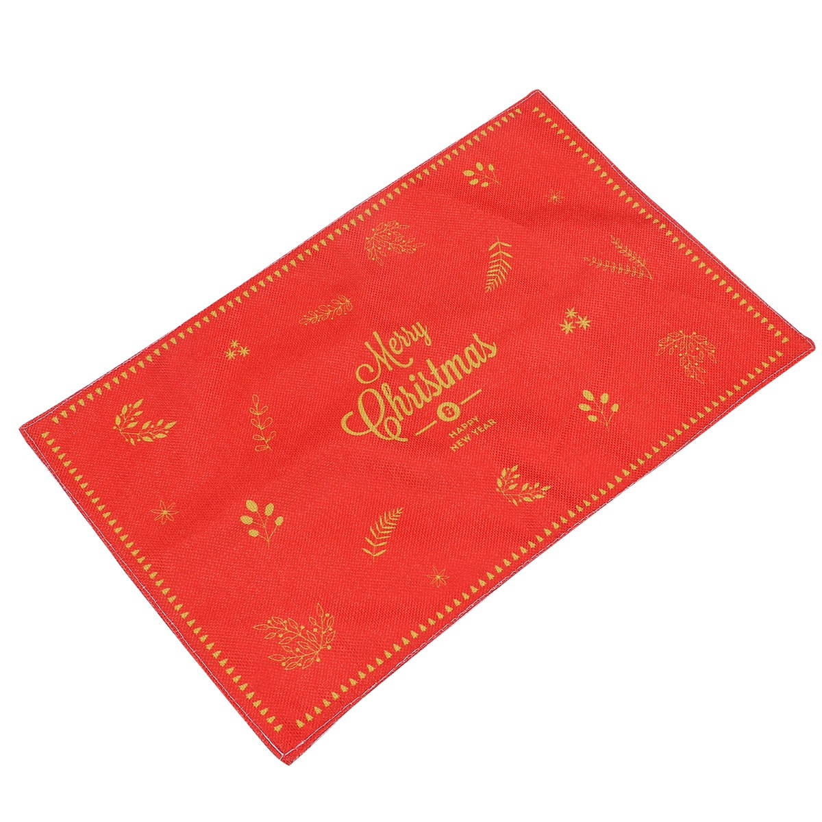 1pc Cotton And Linen Double Table Mat Christmas Wedding Decoration