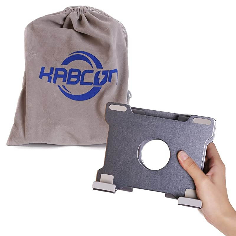 Tablet Stand Adjustable Aluminum Tablets7135 inch Holder for iPad 20172018iPad ProSurface Pro Surface Pro 3 4FIRD HD 10Samsung Galaxy Tab EASUS Transformer with a Carry BagSpace Grey