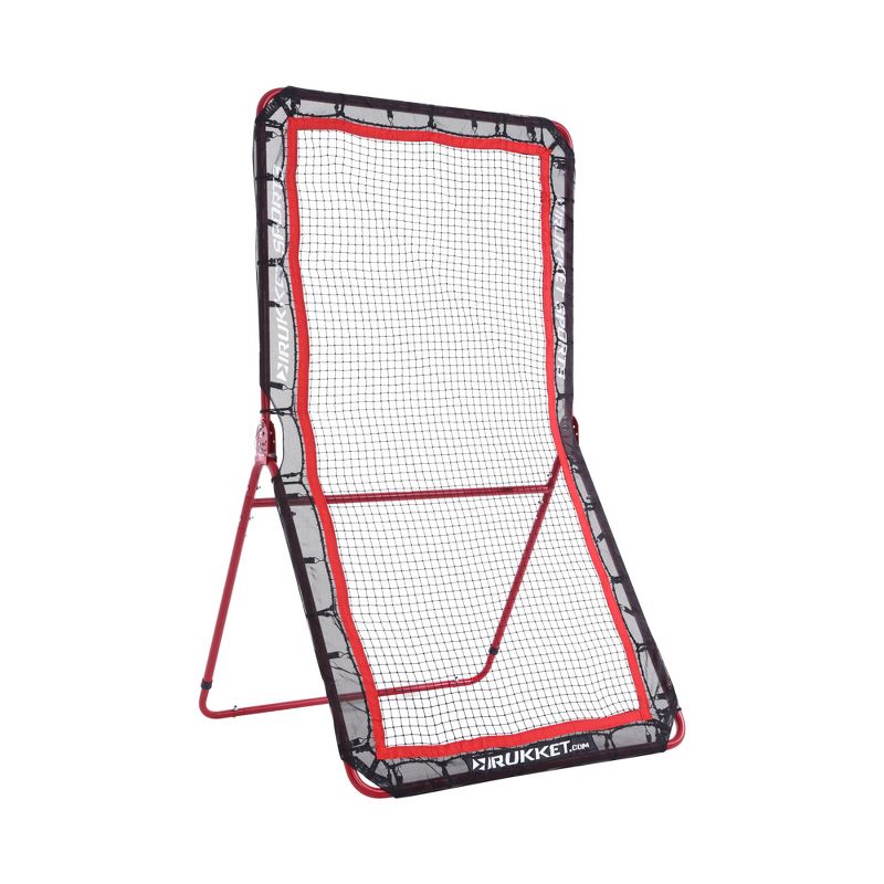Rukket Sports 4 x 7 Foot Lacrosse Baseball Softball Football Rebounder Pitching Throwing Pitchback Training Screen