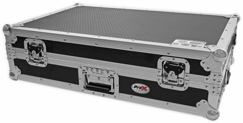 ProX XS-MCX8000WLT Hard Flight Case 4 Denon MCX8000 W/ Glide Laptop Shelf+Wheels