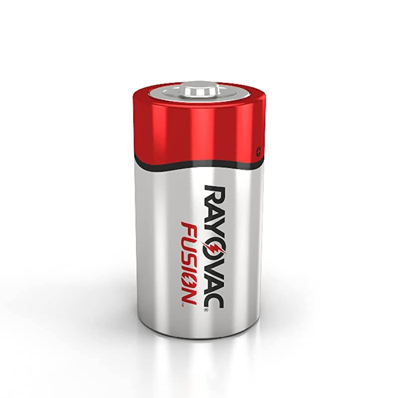 Fusion D Batteries Premium Alkaline D Cell Batteries 4 Battery Count