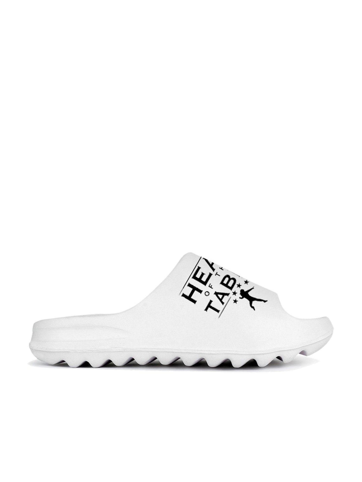 Pampy Angel Men's White Slides