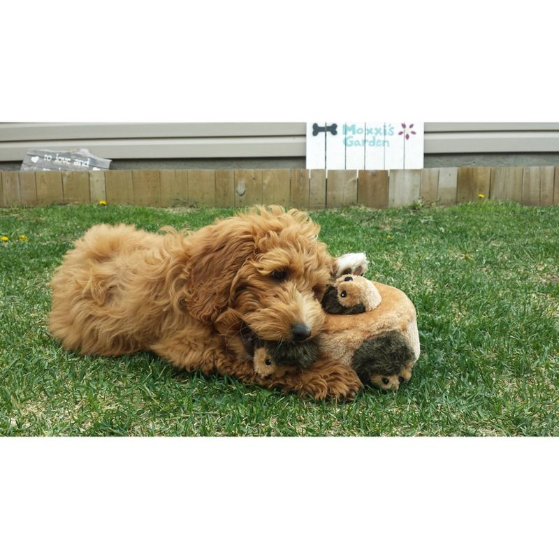 ZippyPaws Burrow Hedgehog Den Dog Toy