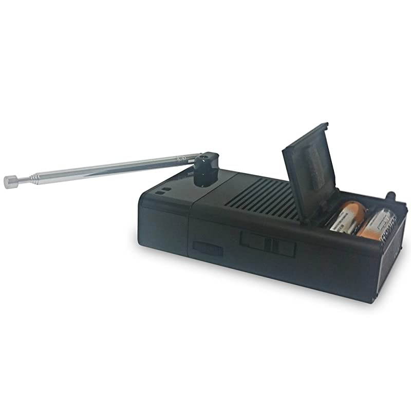 ICFP26 Portable AMFM Radio Black Bundles Battery Bundle