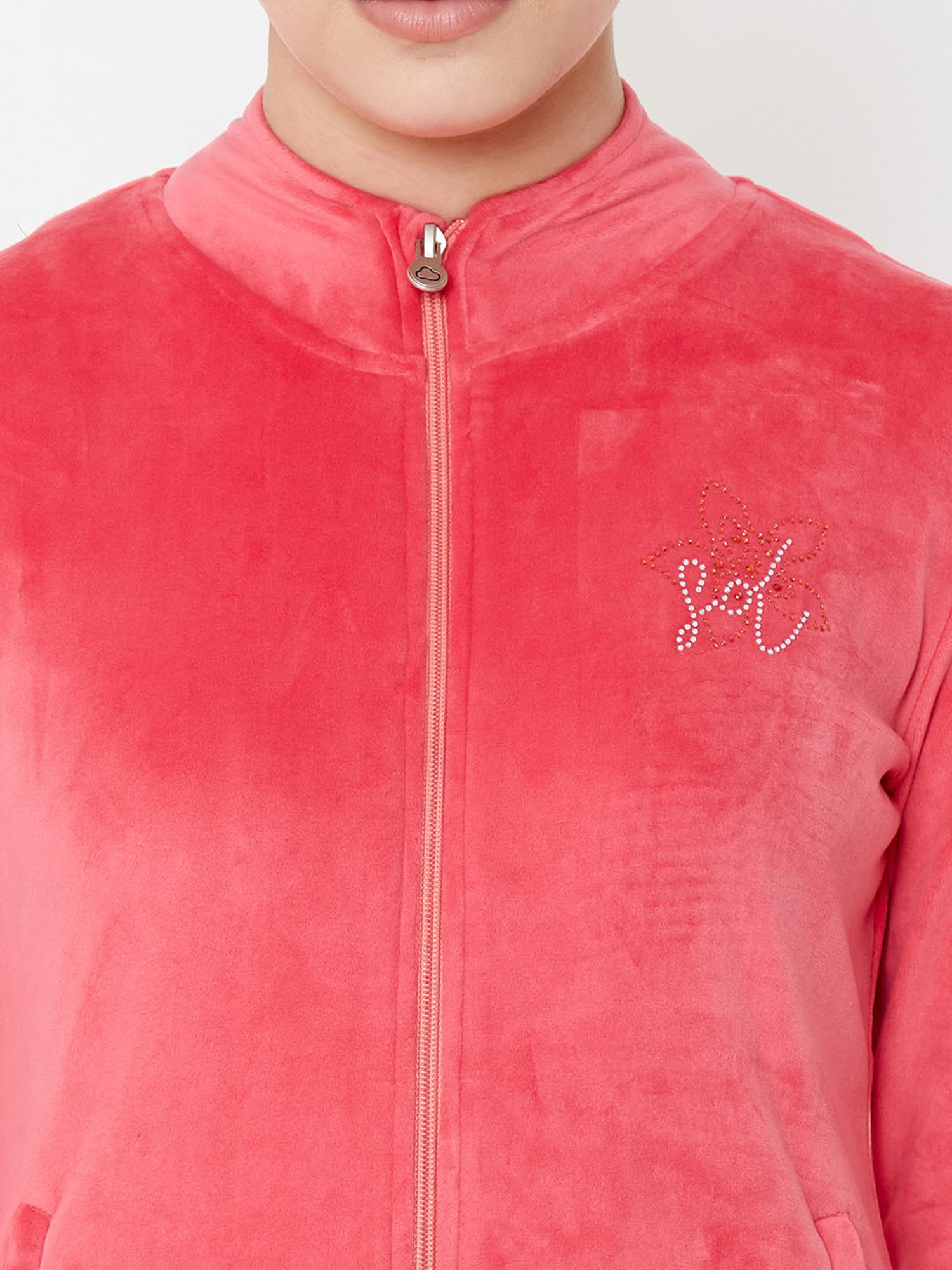 Sweet Dreams Cherry Regular Fit Winterwear Tracksuit