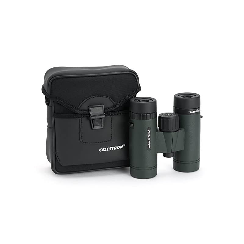 TrailSeeker 10x32 Binoculars Fully MultiCoated Optics Binoculars for Adults Phase and Dielectric Coated BaK4 Prisms Waterproof amp Fogproof Rubber Armored 82 Feet Close Focus