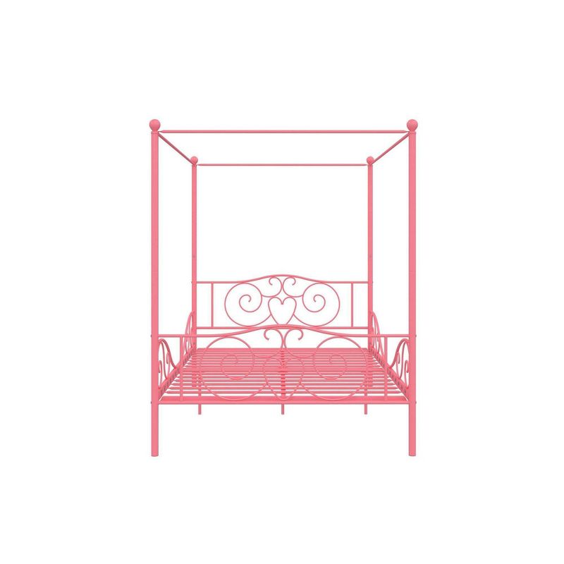Full Clara Metal Bed Pink - Room & Joy