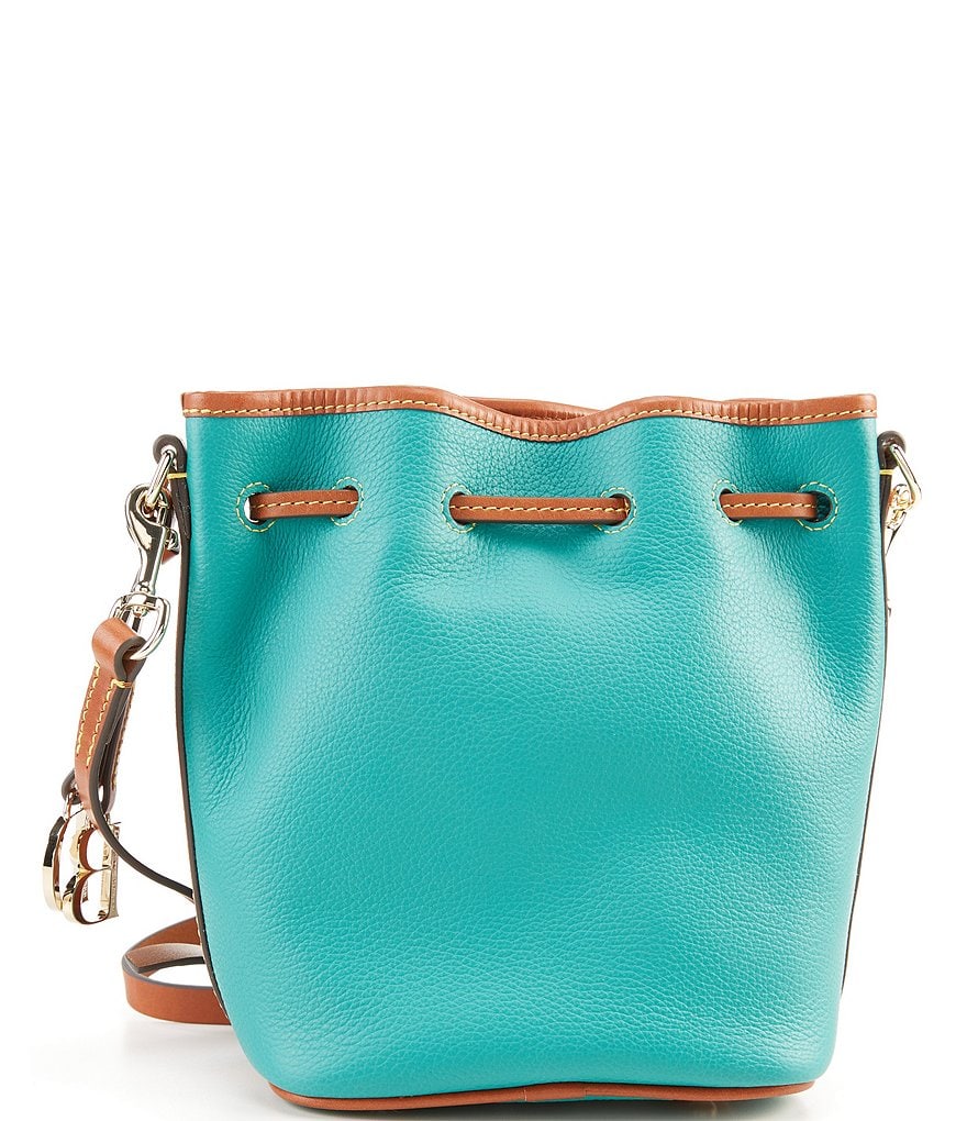 Dooney & Bourke Saffiano Collection Drawstring Bucket Bag