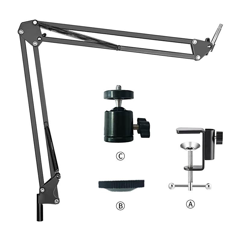 Webcam StandWebcam Clamp Mount Suspension Scissor Tripod Stand Holder Camera arm for Webcam W8 W5 C922 C930e C930 C920 C615