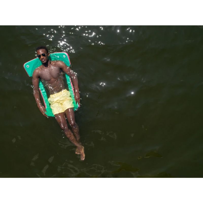 La Siesta HAL21-1 Habana Organic Cotton Lounger Comfortable Indoor Outdoor Hammock Chair with Suspension Set and Bamboo Spreader, Nougat