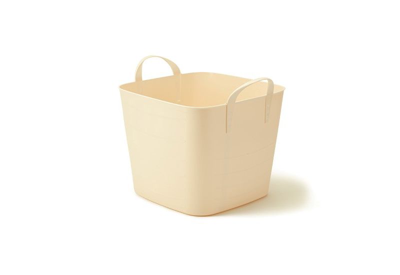 Homz 64 Quart Secured Seal Latch Extra Large Single Clear Stackable Storage Container Tote with Blue Lid for Home, Garage, or Basement (2 Pack)