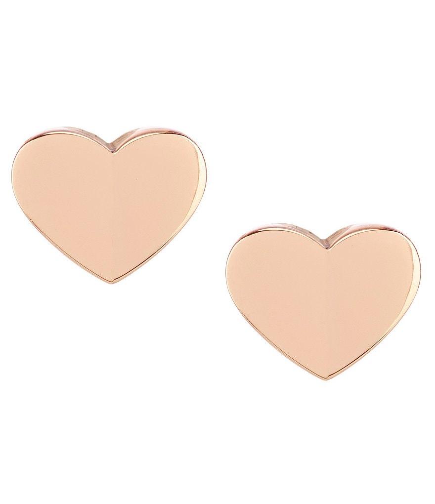 kate spade new york Heritage Small Heart Stud Earrings