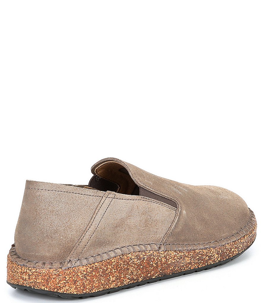 Trotters Harlow Lizard Patent Suede Leather Slip-Ons