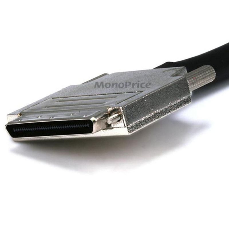 Monoprice VHDCI SCSI Cable - 3 Feet - Offset, 0.8 mm/0.8mm