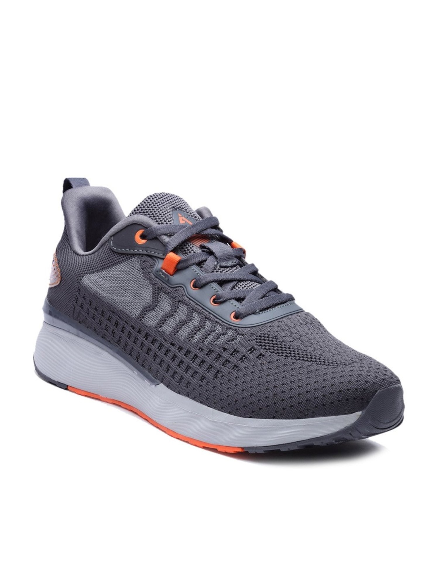 Action Men's Dark Grey Running Shoes