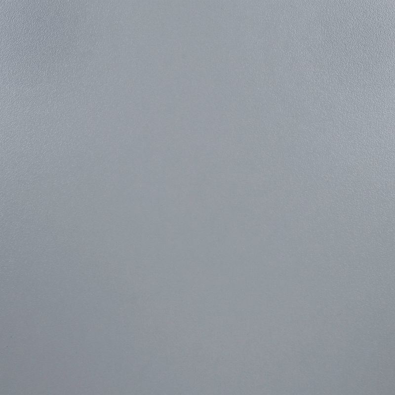 48" Via Square Platter Base Dining Table Gray/Chrome - Regency