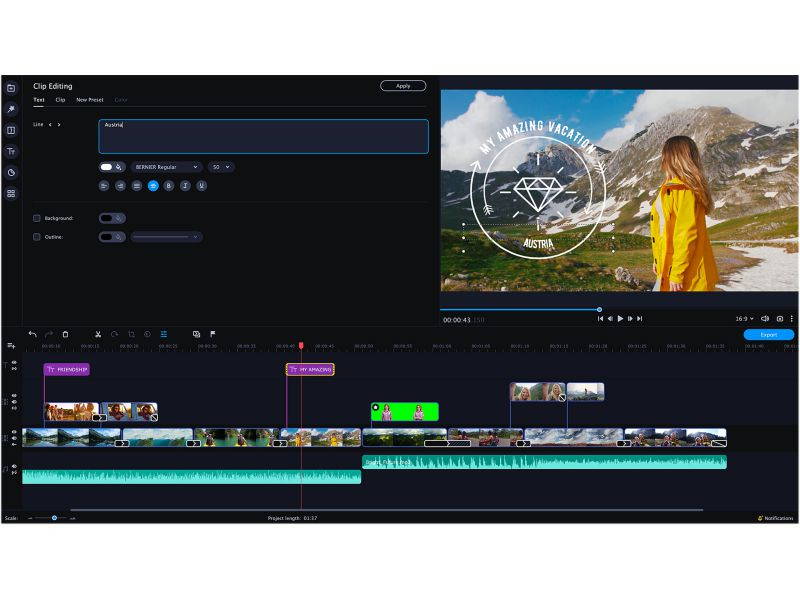 Movavi Video Editor Plus 2021 for Mac Business License - Download