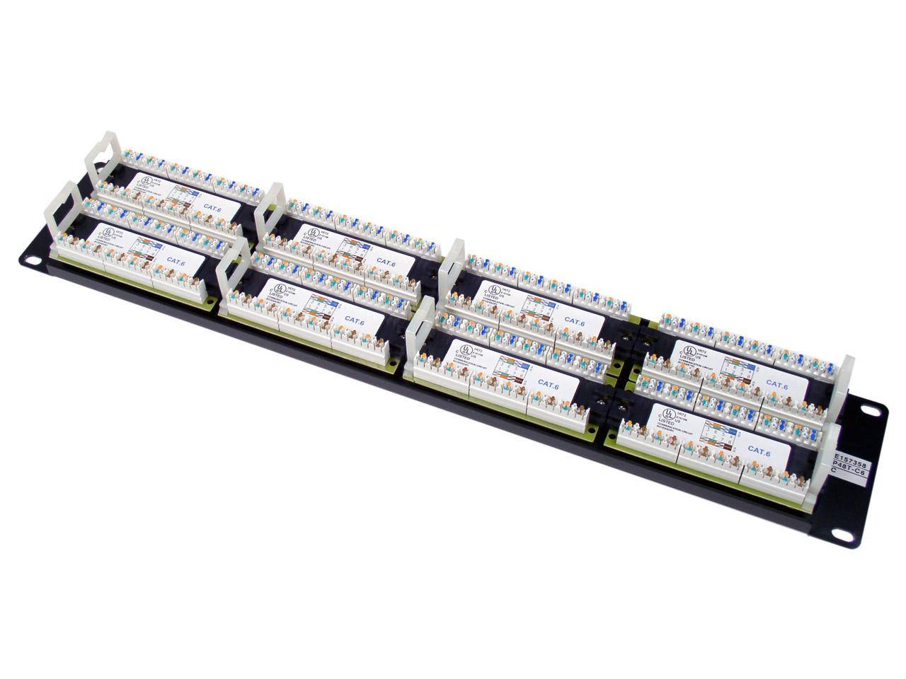 TRENDnet 48-Port Cat 6 RJ-45 Rack Mount Patch Panel