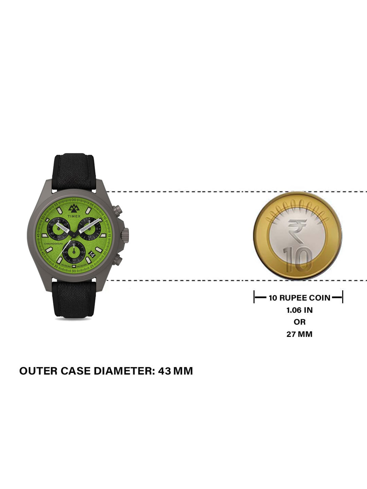 TIMEX Expedition North Men Green Round Dial Analog Watch - TW2V96400X6