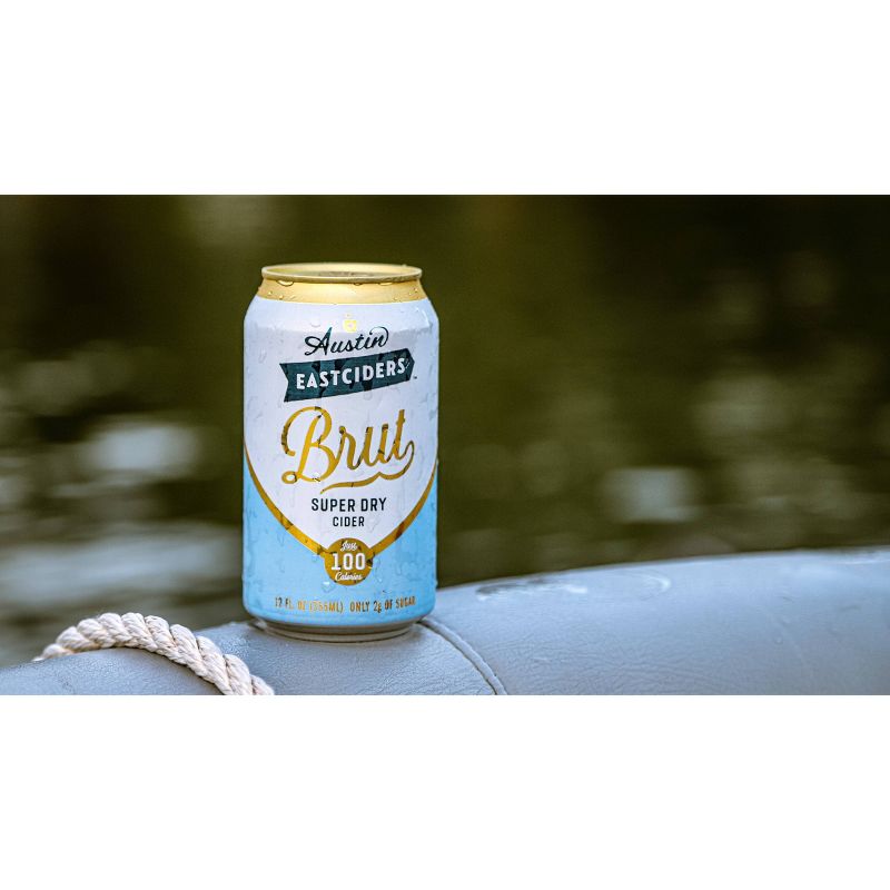 Austin Eastciders Brut Super Dry Hard Cider - 6pk/12 fl oz Cans